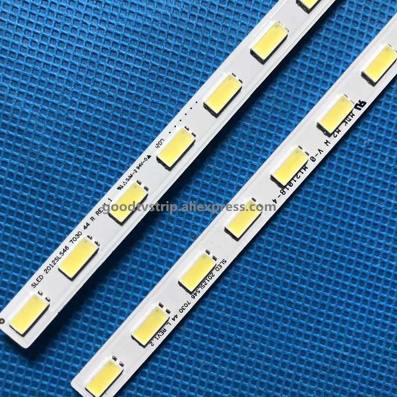 2 Piece/lot LED backlight 46-DOWN LJ64-03363A 2012SLS46 7030 44 R L for KDL-46EX650 LTY460HN05 LEDs 56cm | Лампы и освещение