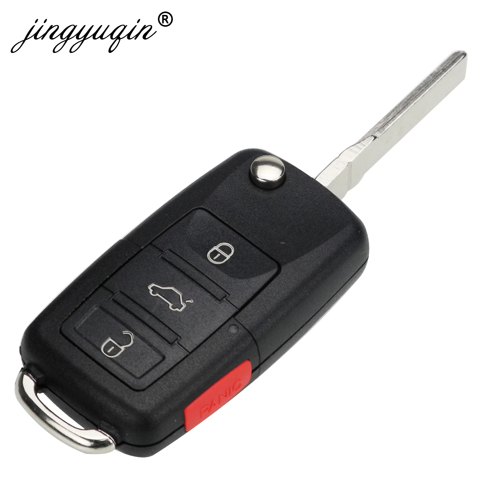 Jingyuqin 1J0959753AM Автомобильный Дистанционный ключ для VW Beetle Golf Passat Jetta 315 МГц ID48 1J0 959 753 AM 5FA008399-30 2000-2006 брелок