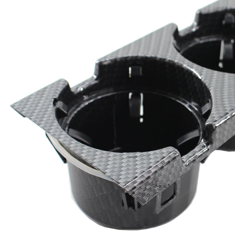 New Front Console Dual Drink Cup Holder for 3 Series E46 98-06 Carbon Fiber | Автомобили и мотоциклы
