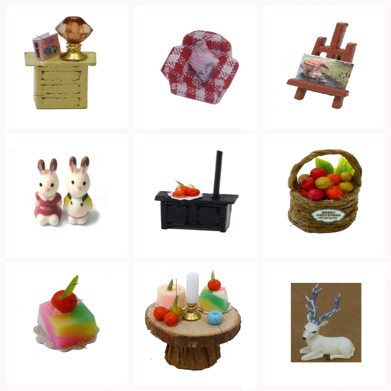 Миниатюрный дом Cutebee сделай сам с мебелью светодиодный музыкальный пылезащитный