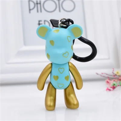 Bomgom мультфильм Popobe Gloomy Bear Momo винил полимерный брелок сумка Подвеска с героем Аниме Дети игрушки кукольный брелок D198 - Цвет: 17