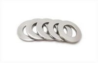 100pcslot m345681012stainless steel 304 gb848 flat small washer gasket hardware fasteners o ring washer111