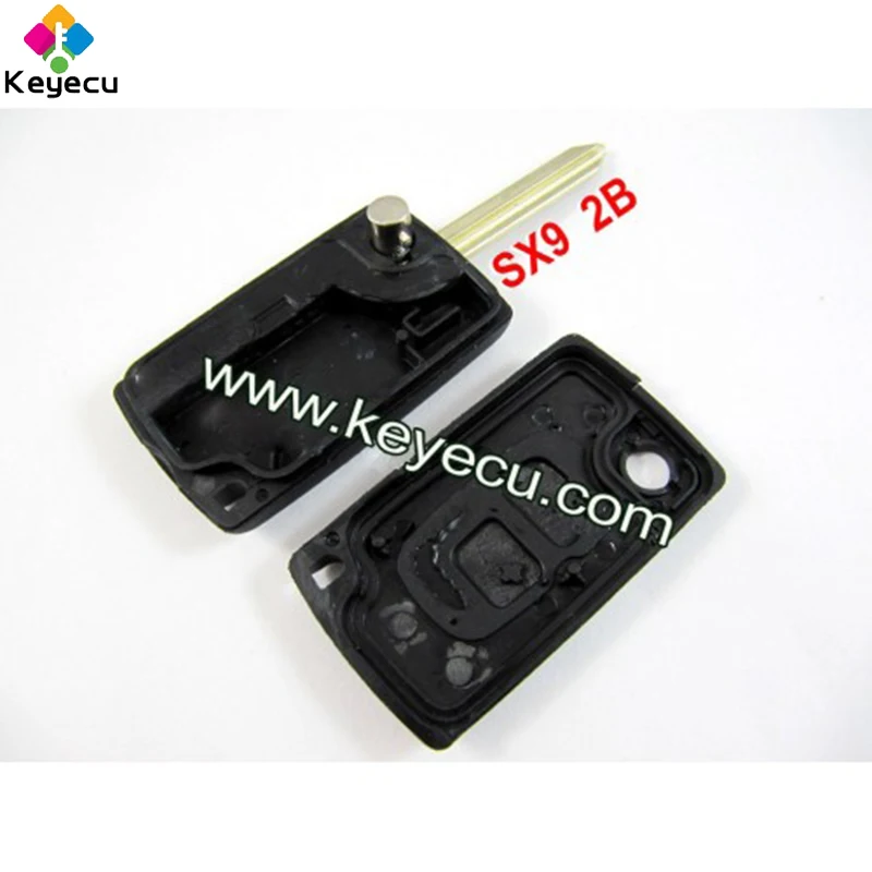 Запасной модифицированный чехол KEYECU для автомобильного ключа-пульта