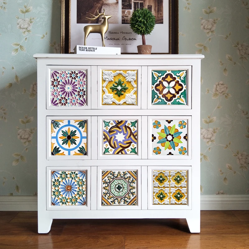 Funlife жемчужная пленка ПВХ традиционная плитка наклейка самоклеящиеся обои