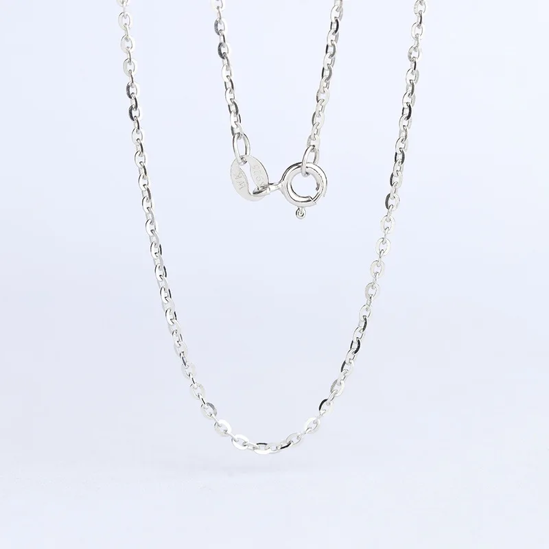 Оптовая продажа ожерелье из стерлингового серебра для женщин серебряная цепочка