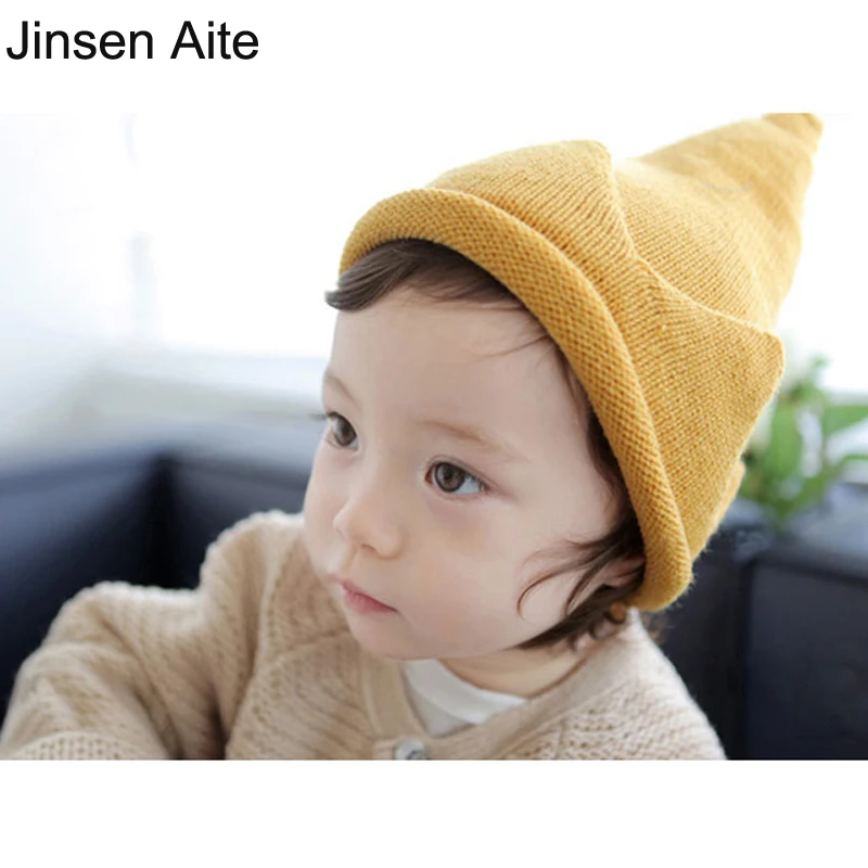 

Новое поступление, шапка для детей от 6 месяцев до 5 лет, осенне-зимние вязаные шапки, шапки унисекс для малышей, теплые однотонные Повседневн...