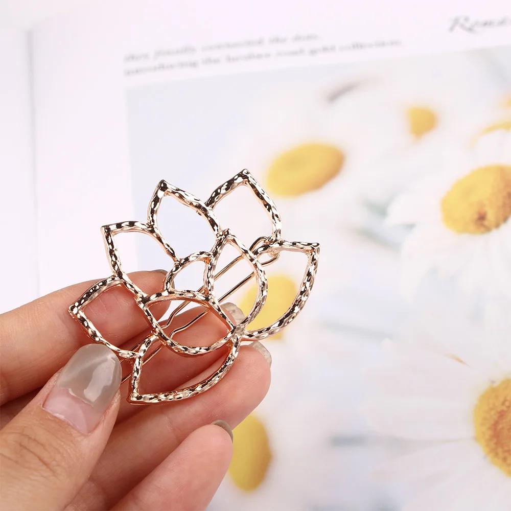 Женская заколка для волос с цветком лотоса 1 шт.| |