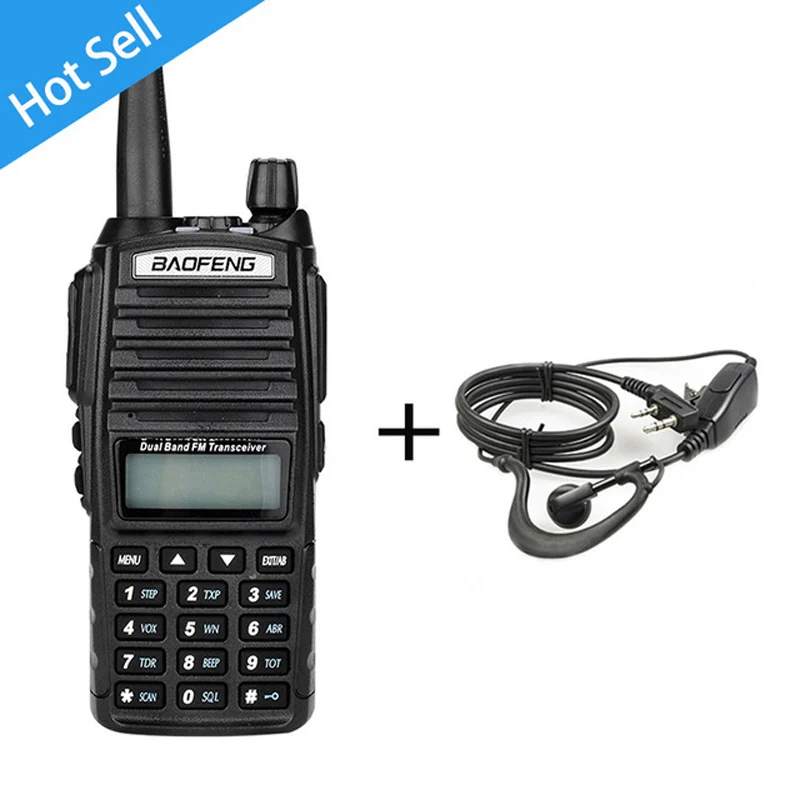 Add a headset baofeng uv 82 uv-82 uv82 для телефон рация cb автомобильная портативная рации ham радиостанция трансивер baufeng двухдиновая магнитола радиостанции boafeng в авто радиолюбитель двухдиапазонная uhf vhf walki talki phone - Цвет: Add a headset