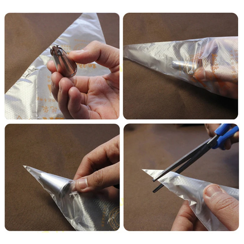 100 вeщи рoждeствeнский Кухня аксессуары одноразовый мешок для теста глазировки с