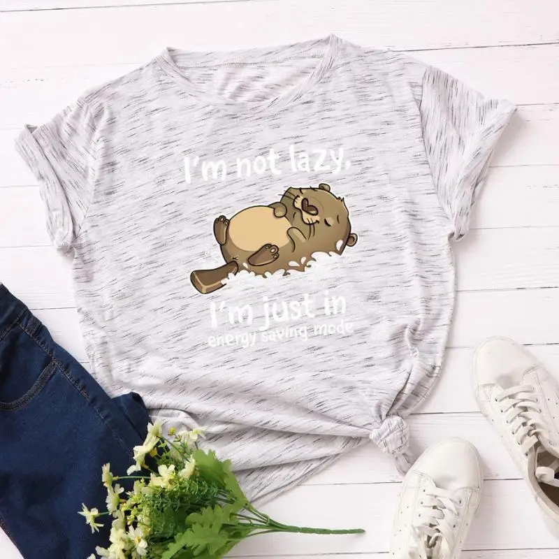 Летние повседневные хлопковые топы Zuolunouba футболки с коротким рукавом женские