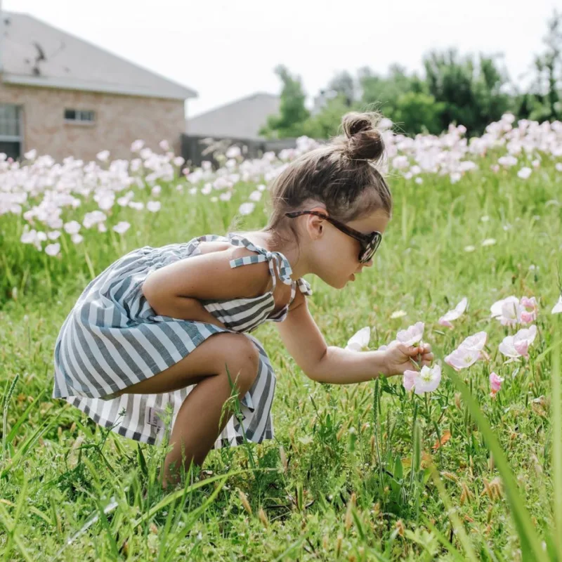 2019 Toddler Girl Clothes Baby Girls Kids Striped Sleeveless Summer Short Dress Kid For Causal Button Dresses | Детская одежда и