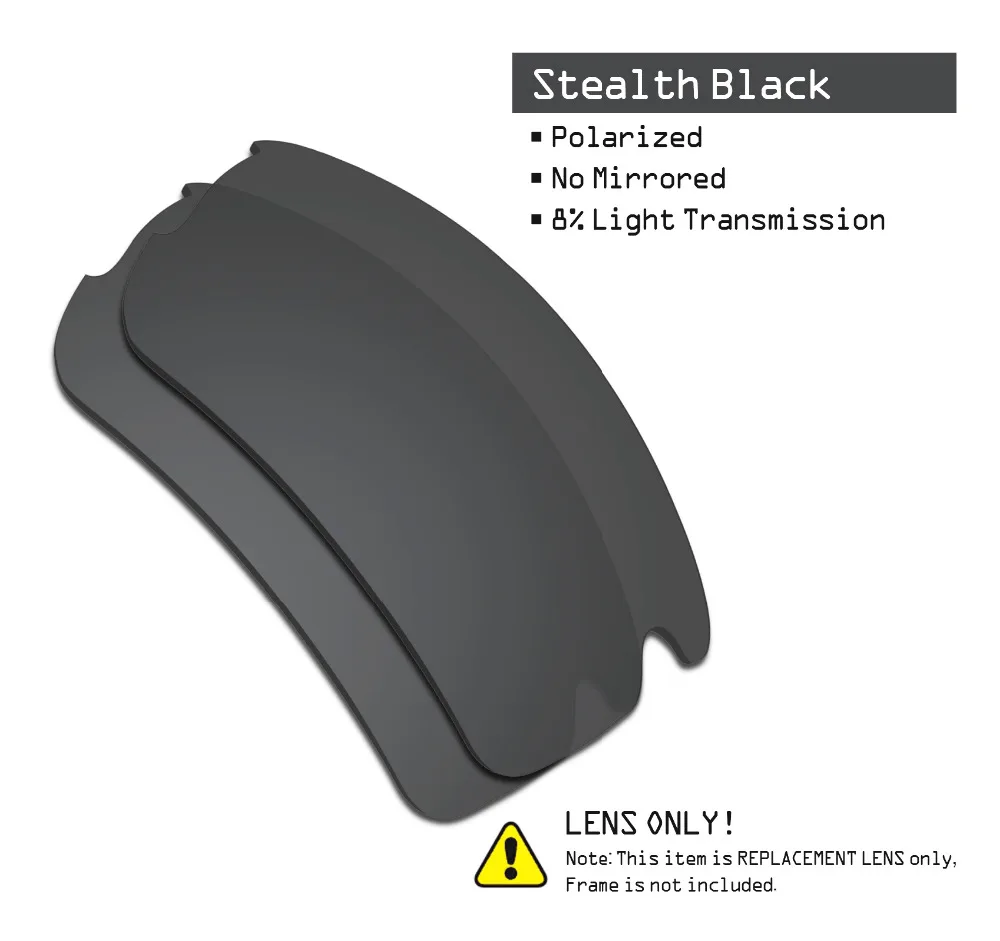 2 пары поляризованных солнцезащитных очков SmartVLT Сменные линзы для Oakley Flak 0 OO9295