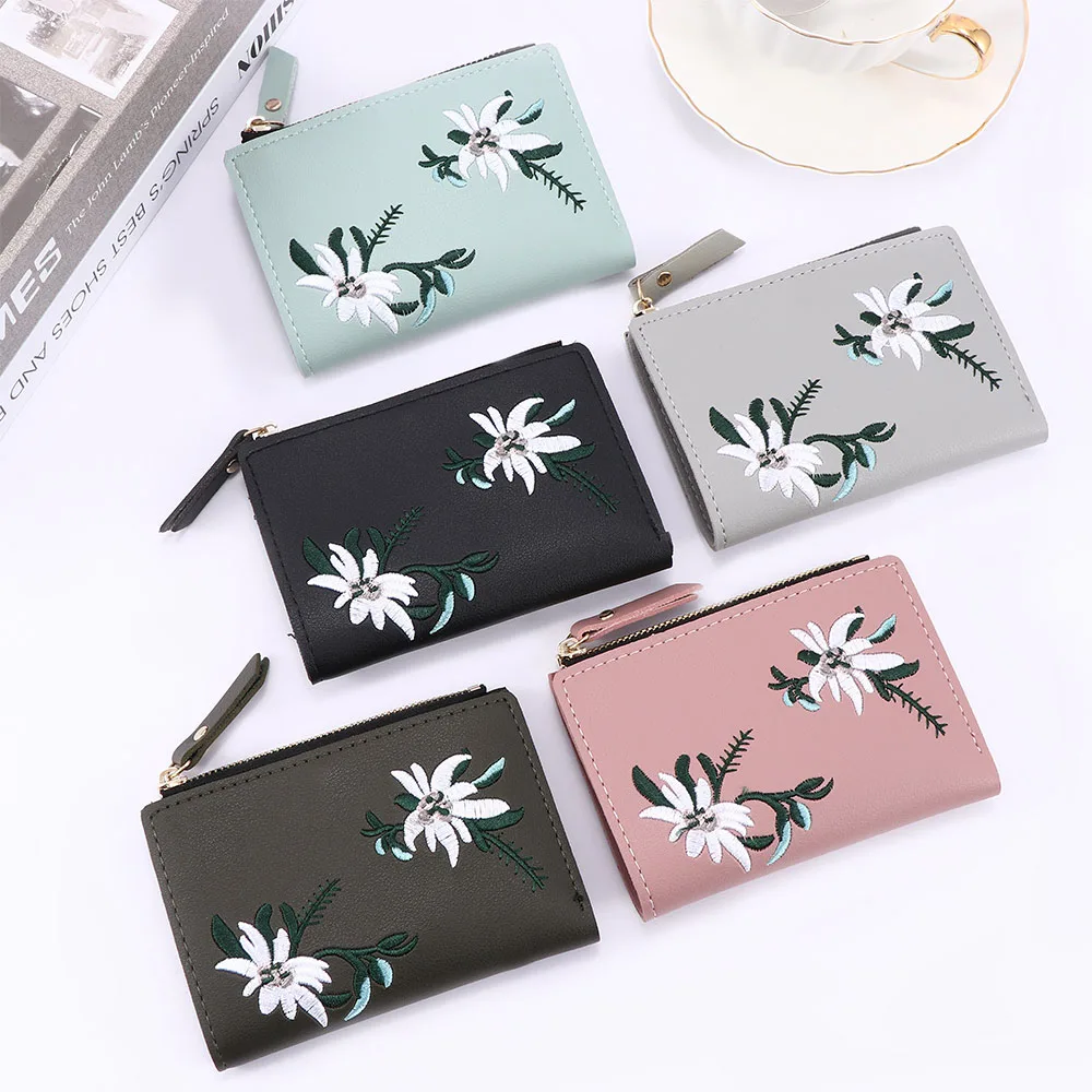 1 шт. новый кошелек женская сумка для монет кожаная простая Двойная маленькая