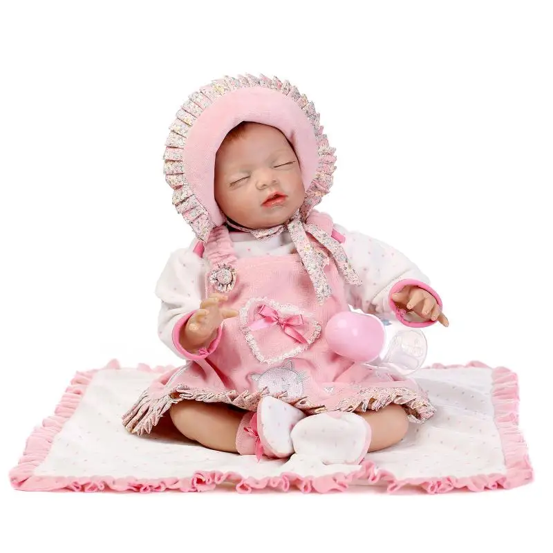 NPK бренд reborn babies 22 &quot53 см настоящие спящие куклы для новорожденных детские