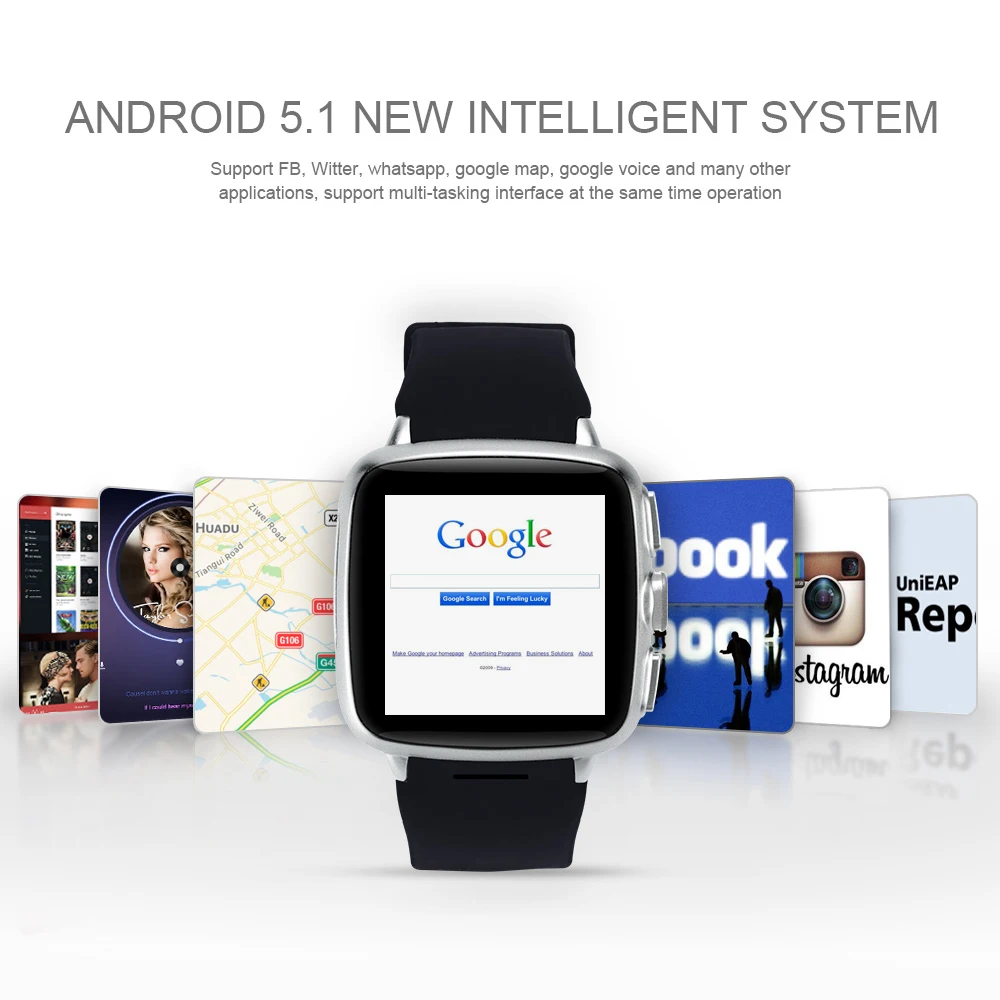 Z01 Смарт часы Android 5 1 metel 3G WIFI GPS smartwatch телефон 5MP камера трекер сердечного ритма
