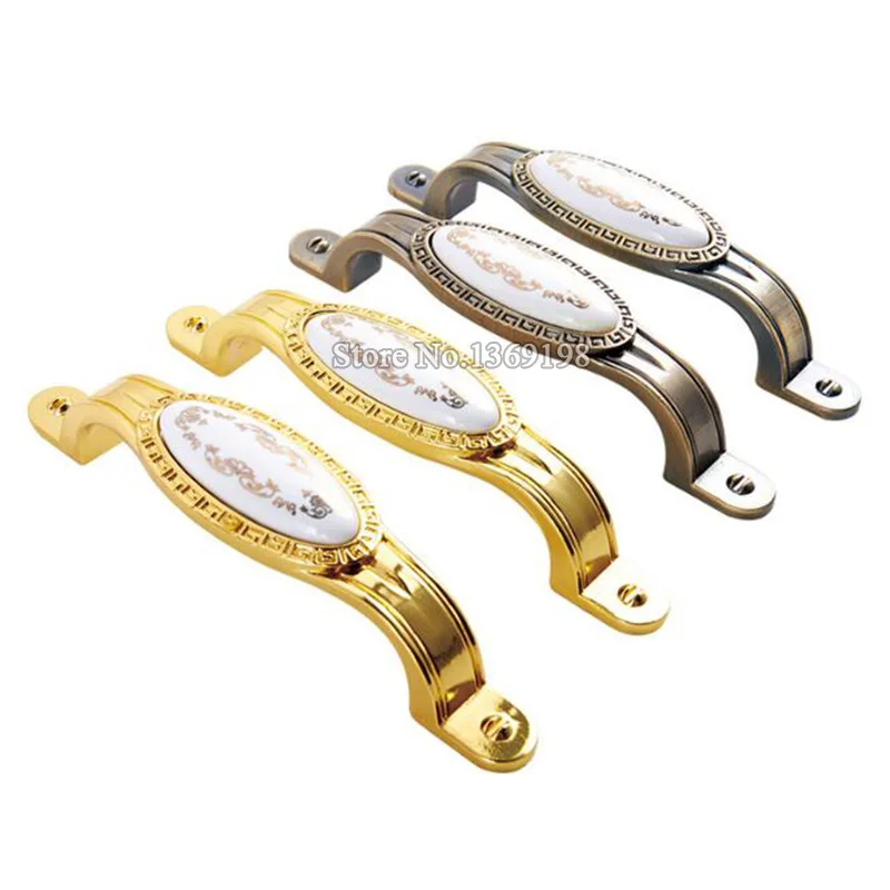 10 шт. ручка из цинкового сплава для кухонных шкафов и ящиков|handle knob|furniture handles