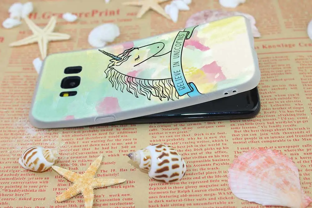 Единорог Радуга мой маленький пони силиконовый чехол для телефона samsung Galaxy S6 S7 Edge S8 S9 S10 S11 Plus E Note 8 9 10 pro