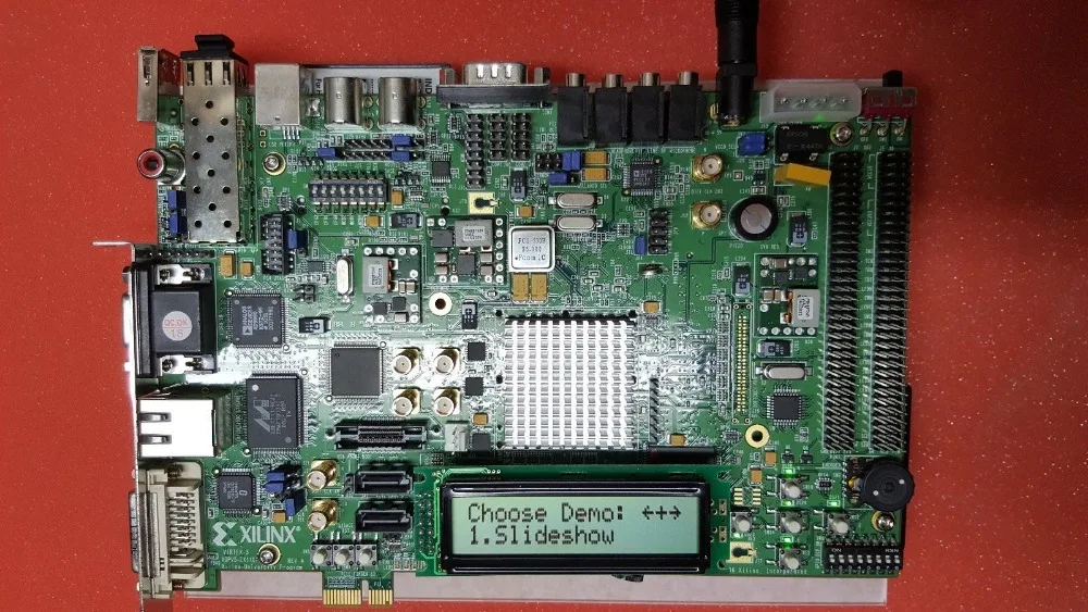 

XILINX FPGA NEW Board XUPV5-LX110T Embedded Video Gigabit Ethernet