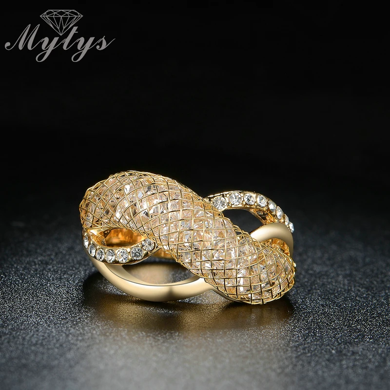 Mytys Новое поступление модных колец женские Украшения Аксессуары в подарок