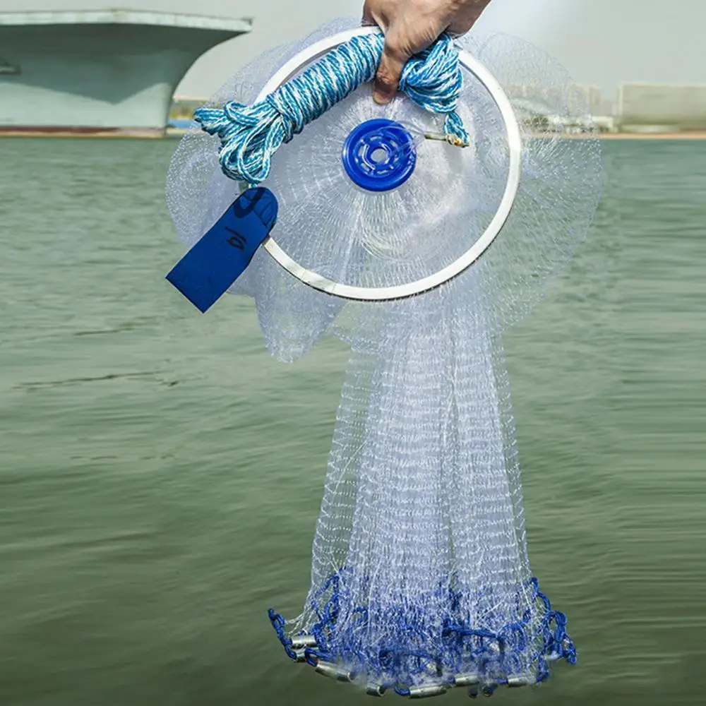 Рыболовная сеть кастинговые сети ловушка для креветок китайские нейлоновые