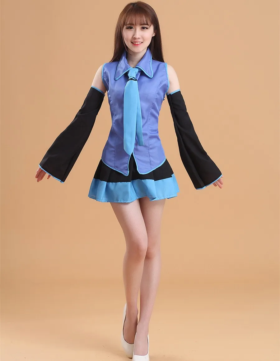 Хацунэ Мику костюм для костюмированной вечеринки косплея на Хэллоуин