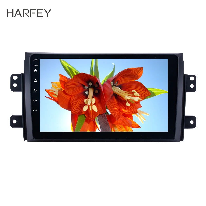 Harfey Android 9 1 GPS HD сенсорный экран для Suzuki SX4 2006 2012 с радио OBD2 3G WIFI Bluetooth Автомобильный