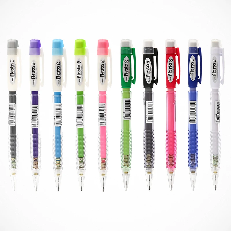 Механические карандаши pentel FIESTA AX105 0 5 мм металлический корпус офисные и школьные