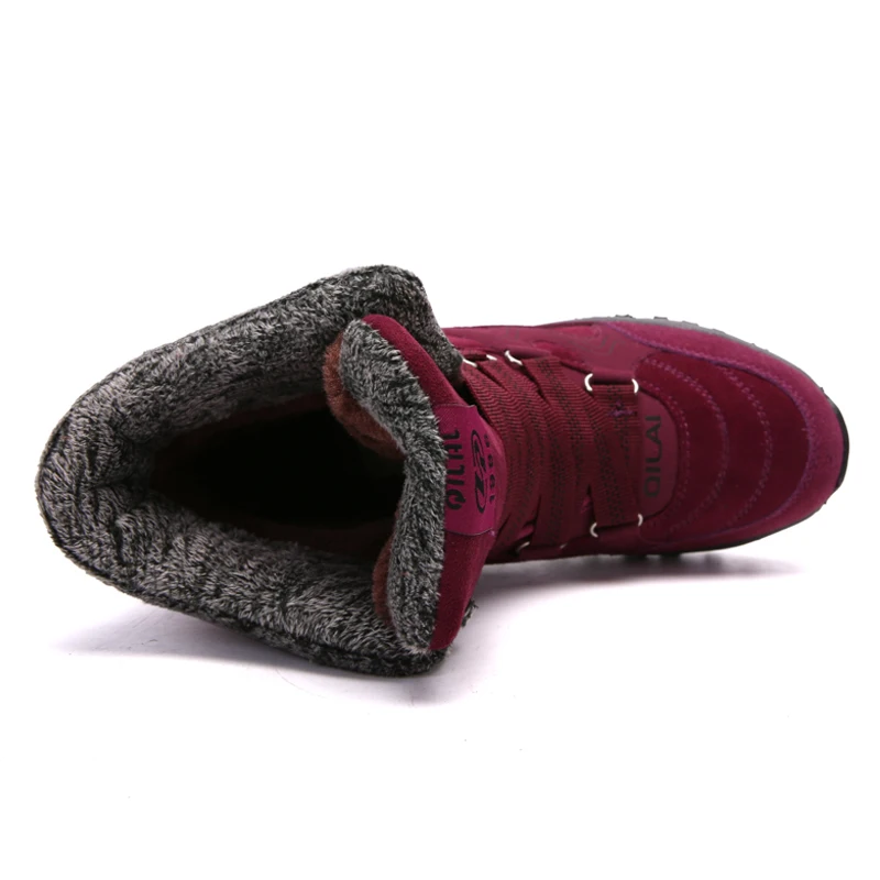 Зимние женские зимние ботинки Для женщин держать теплая обувь осень для до