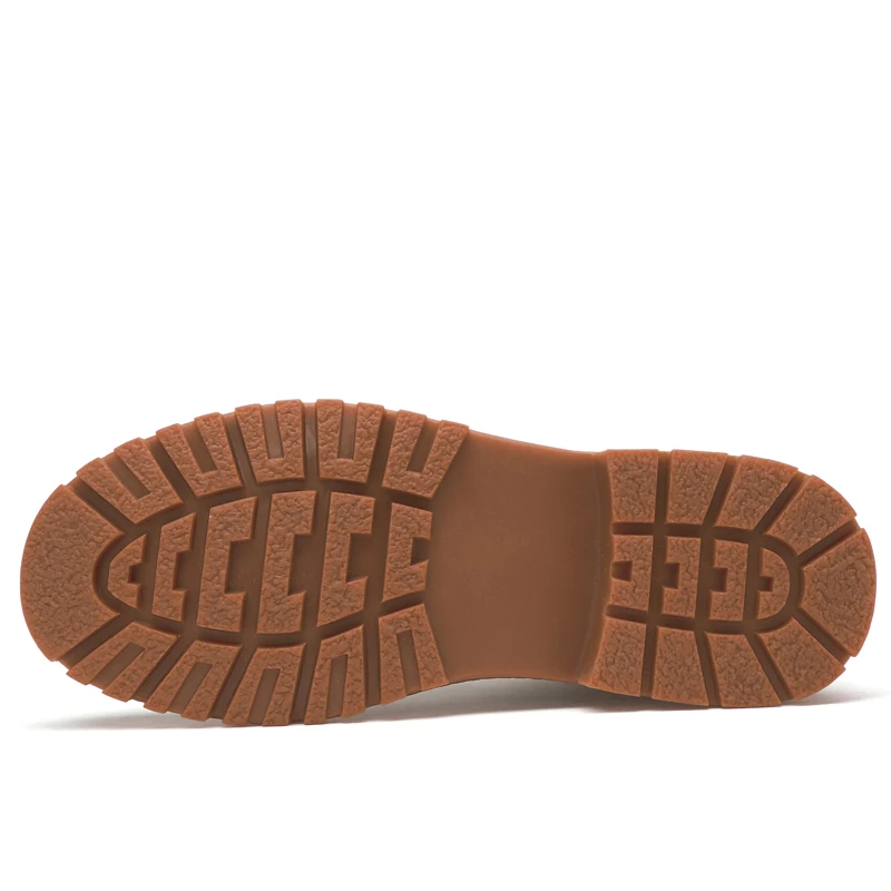 Для мужчин Крюк &amp Петля Высокий Верх Зимние ботильоны новые Разделение кожа