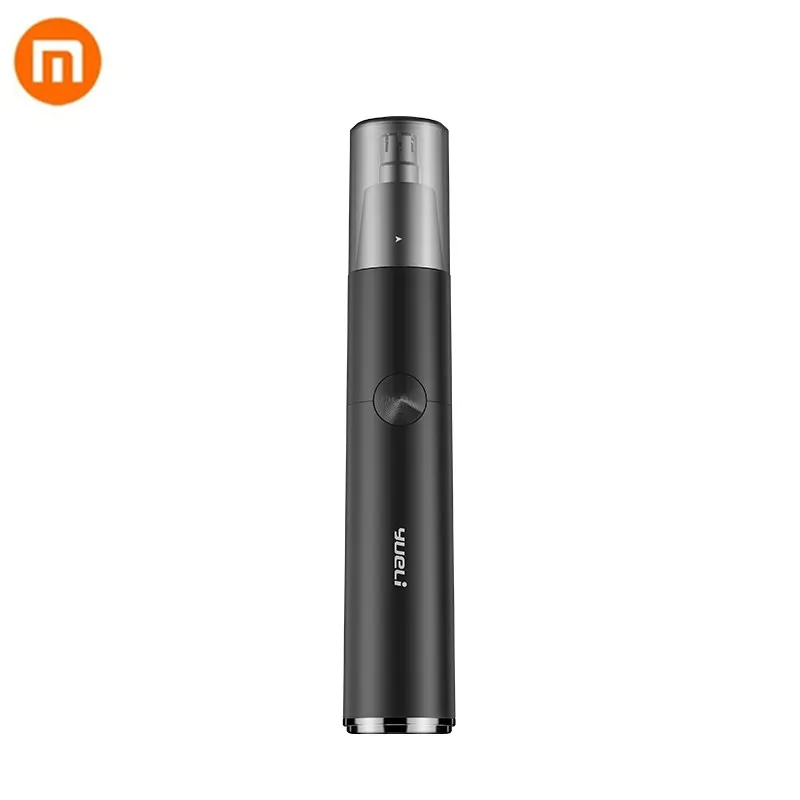 Новинка, Xiaomi Yueli HR-310BK H31, электрический триммер для волос в носу, вращается на 360 градусов, бритва для волос в носу, безопасный очиститель для мужчин и женщин