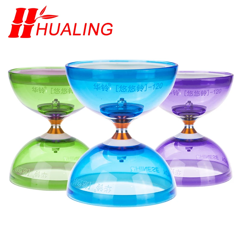 Chineseyoyo подшипник diabolo Игрушки Для Жонглирования профессиональный набор Diabolo упаковка 6 цветов на выбор с веревочной сумкой