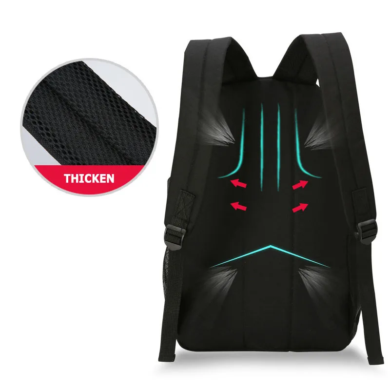 Детские школьные сумки с usb зарядкой рюкзак для девочек и мальчиков Большой