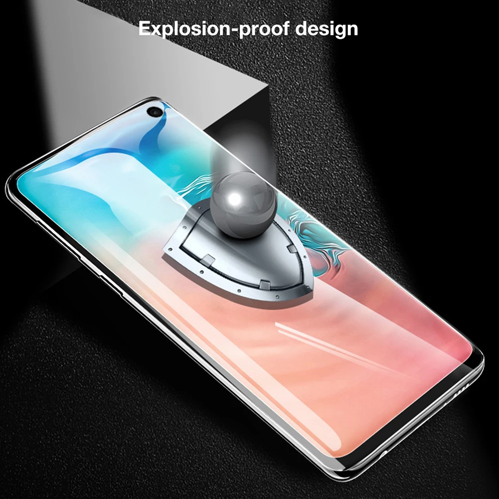 10D мягкая Гидрогелевая Защитная пленка для samsung S10 S9 S8 Plus A6 A8 A9 полная защитная