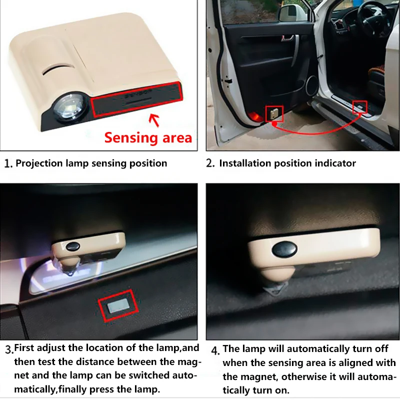 ZDPARTS 2 шт. дверь логотипа автомобиля приветственное оповещение для Chevrolet Cruze Aveo