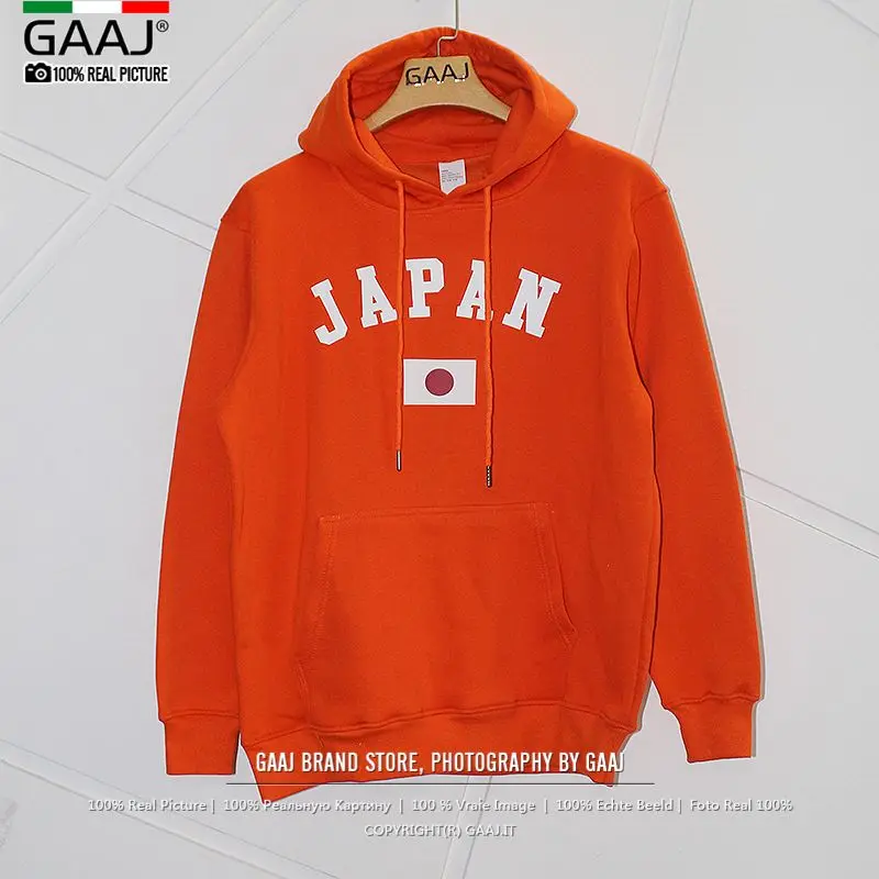 Толстовка мужская с японским флагом капюшоном повседневная Восточная Азия