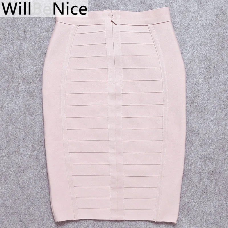 WillBeNice 2019 новая сексуальная облегающая юбка карандаш полосатая обтягивающая до