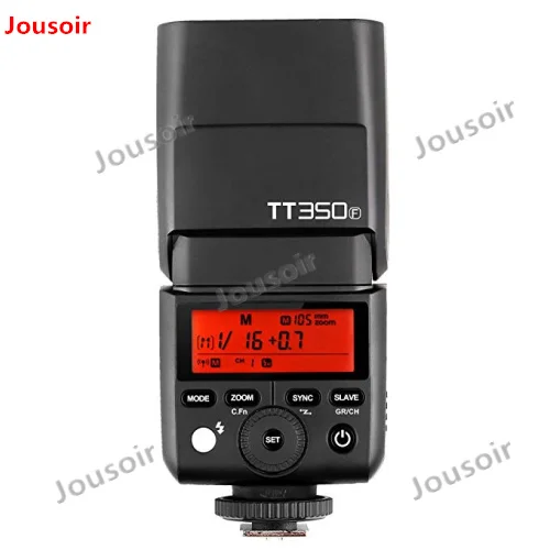 Godox Mini Speed lite TT350F для фотоаппарата Fuji Flash TTL HSS GN36 высокоскоростной 1/8000S 2 4G X-Pro2/X-T20/X-T1
