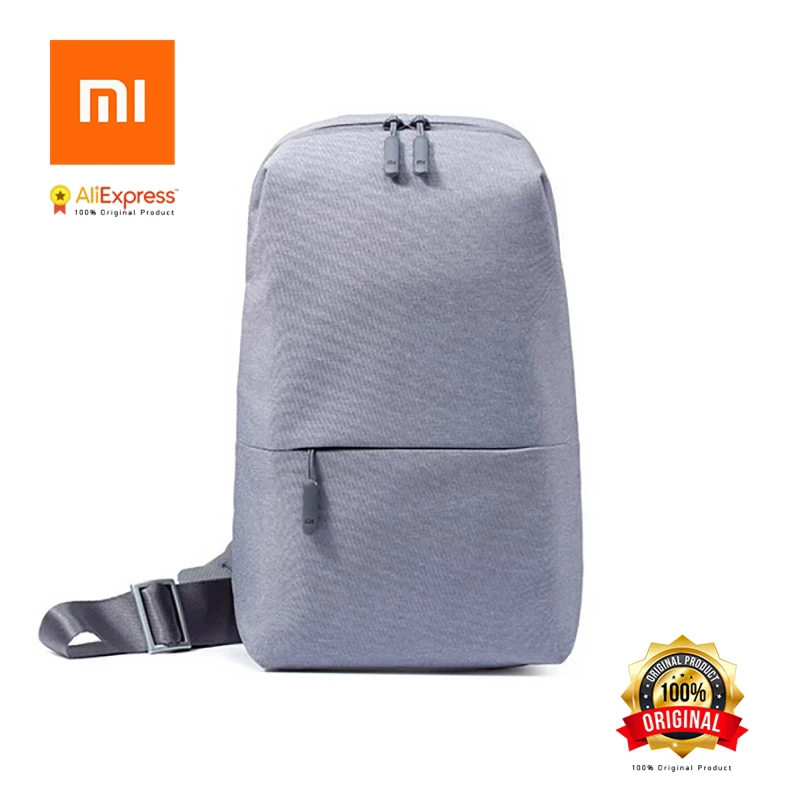 Оригинальный Xiaomi Рюкзак Слинг Сумка для отдыха Грудь пакет маленький размер