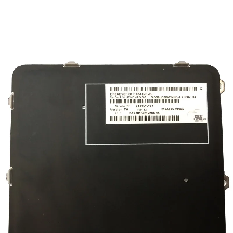 Клавиатура для ноутбука HP EliteBook Folio 1040 G3 английская клавиатура серебряная рамка с