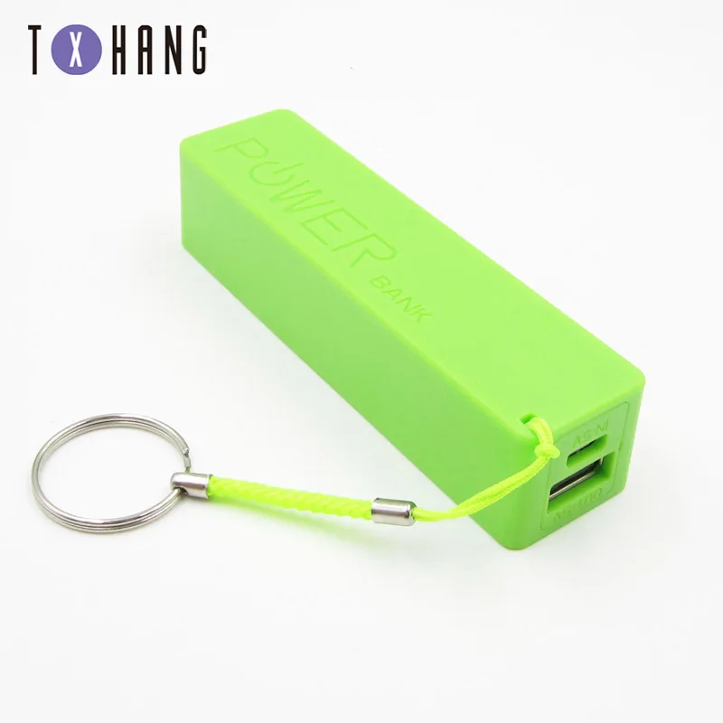 Чехол для аккумулятора 1x18650 DIY переносной USB Мобильный блок зарядного