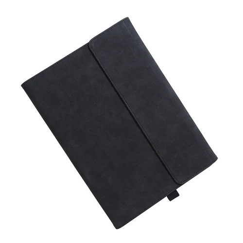 Black Бизнес Стенд чехол для microsoft Surface Pro 6 чехол для планшета складной держатель для Surface Pro 6 12,3 '' чехол+ пленки - Цвет: Black