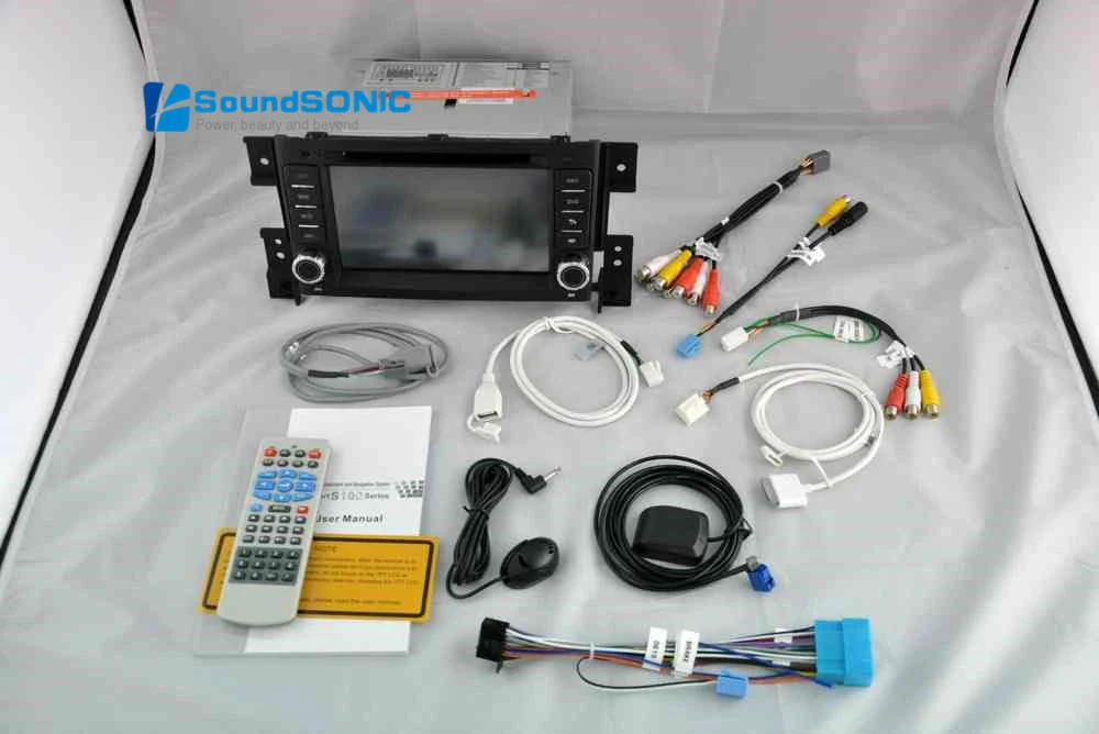 Для Suzuki Grand Vitara 2005 2006 2007 2008 2009 2010 Android 4.4.4 2 DIN Стерео DVD GPS аудио-видео плеер +