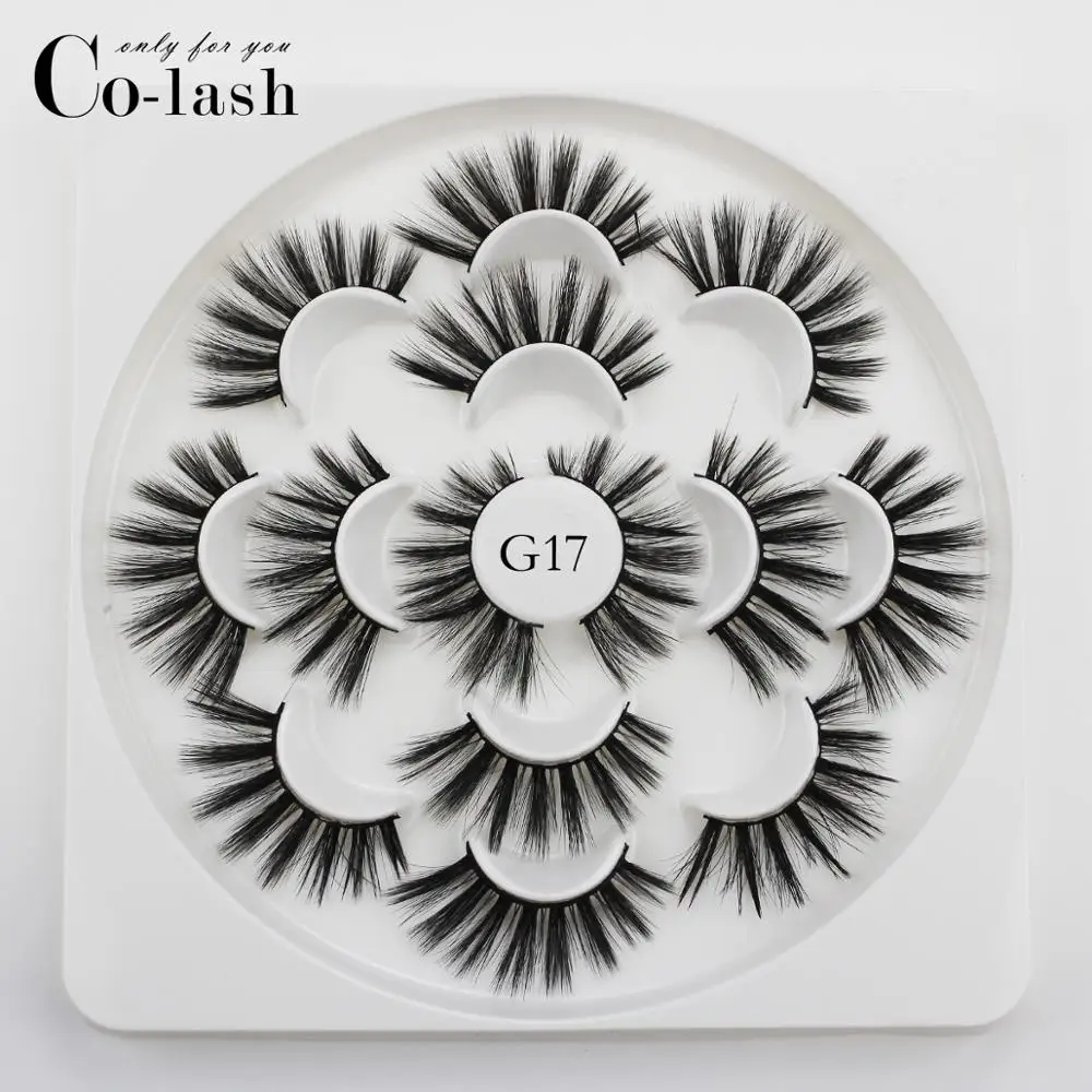 Colash G10 25 мм ресницы 3D искусственная норка ресницы натуральные длинные высококачественные ресницы синтетические ресницы шелковые ресницы