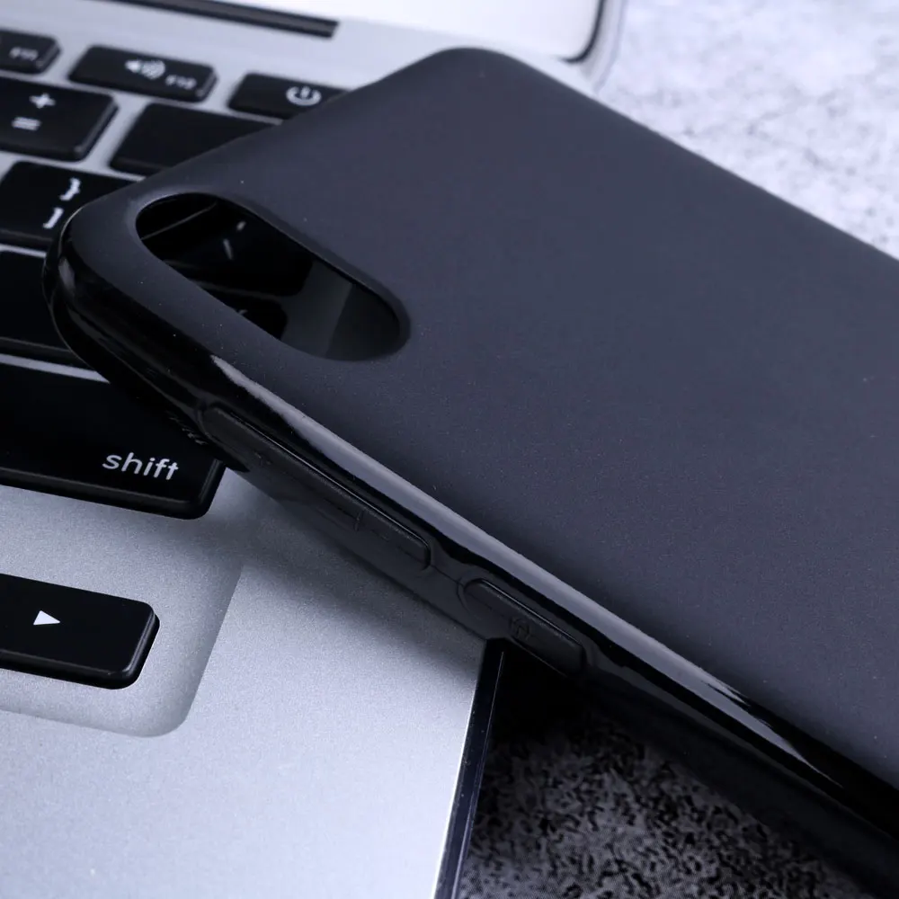 Чехол для Wiko View 3 View 3 Pro Y60 View 3 Lite, матовый чехол для телефона, мягкий силиконовый кошеек из ТПУ, противоударный черный чехол для телефона Wiko