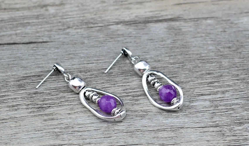 Бренд Anslow, высокое качество, очаровательные женские серьги Bijoux для женщин и мужчин, рождественский подарок, ювелирные аксессуары, Рождественский подарок LOW0077AE