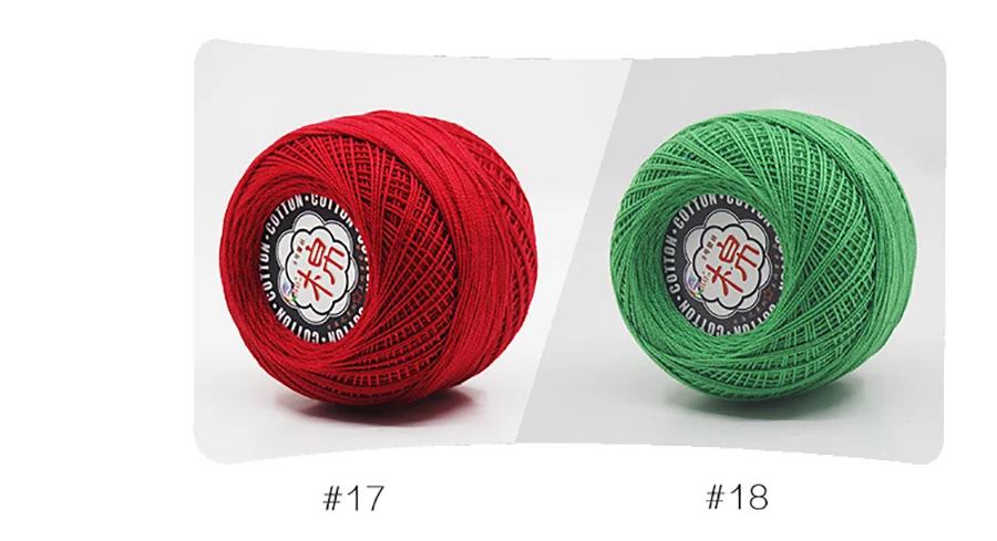 Розничная 50 г/шар 8# 2ply DIY цветная тонкая кружевная пряжа для вязания крючком пряжа хлопок пряжа для ручного вязания нить швейная машина линия JK468