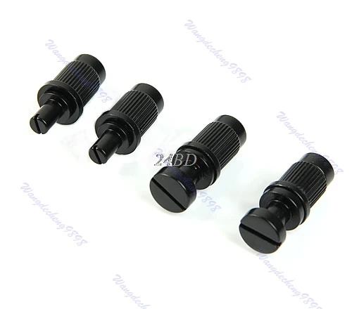 

Guitar Tune-O-matic Bridge Tailpiece Tail Style Set Black J24