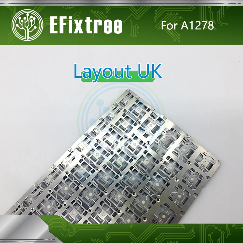 10 шт./лот A1278 раскладка Великобритании для Macbook Pro 13 &quotзамена клавиатуры 2009 2010 2011