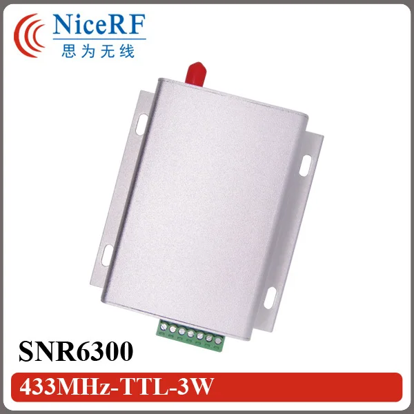 SNR6300 433 МГц 6 км ультра длинный сетевой ретранслятор модуль | TTL/RS232/RS485 3 Вт