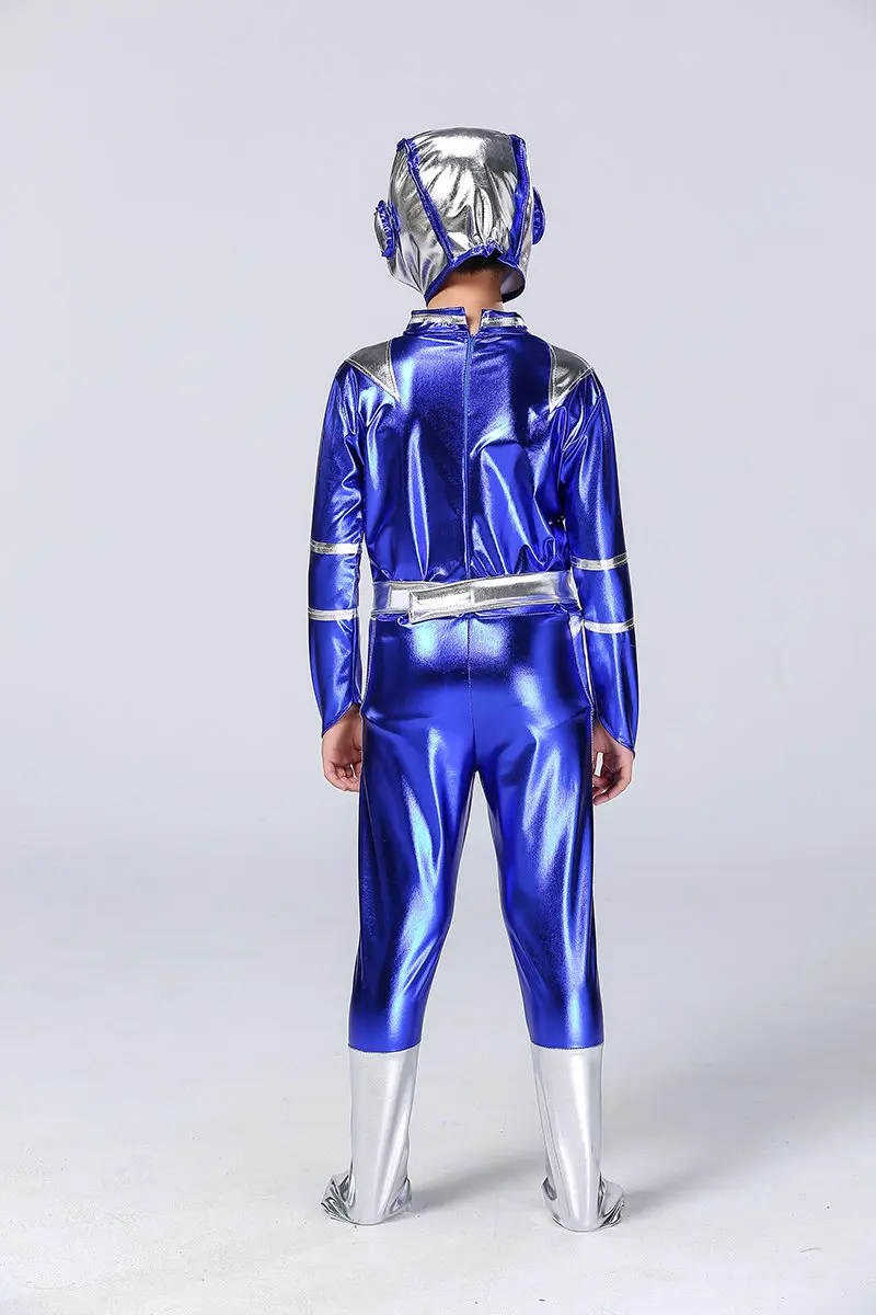 Детский комбидресс для астронавта костюм танцев мультяшный комикс робот